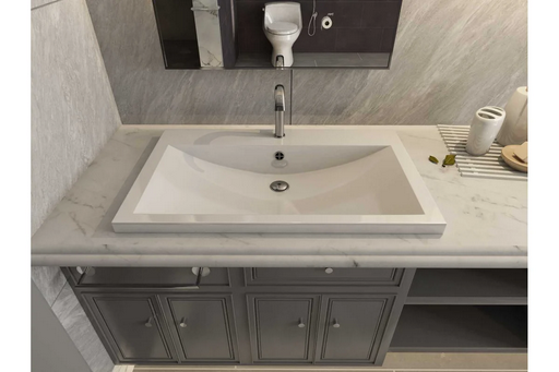 Раковина Madera Alice 75x48x13.3см белый