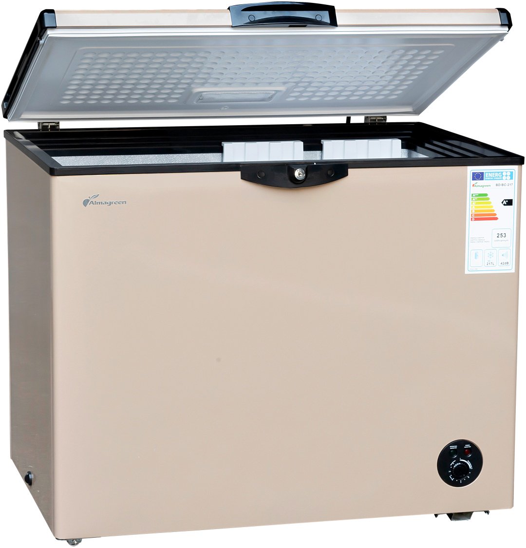 Морозильник Almagreen BDBC 217 217 л золотистый купить,NaN