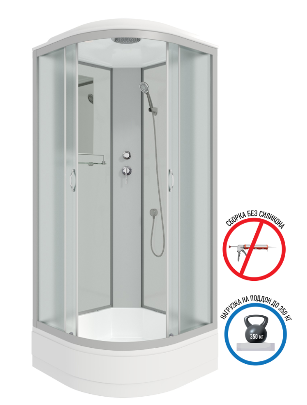Душевая кабина Niagara NG-3302-14 100х100х215см