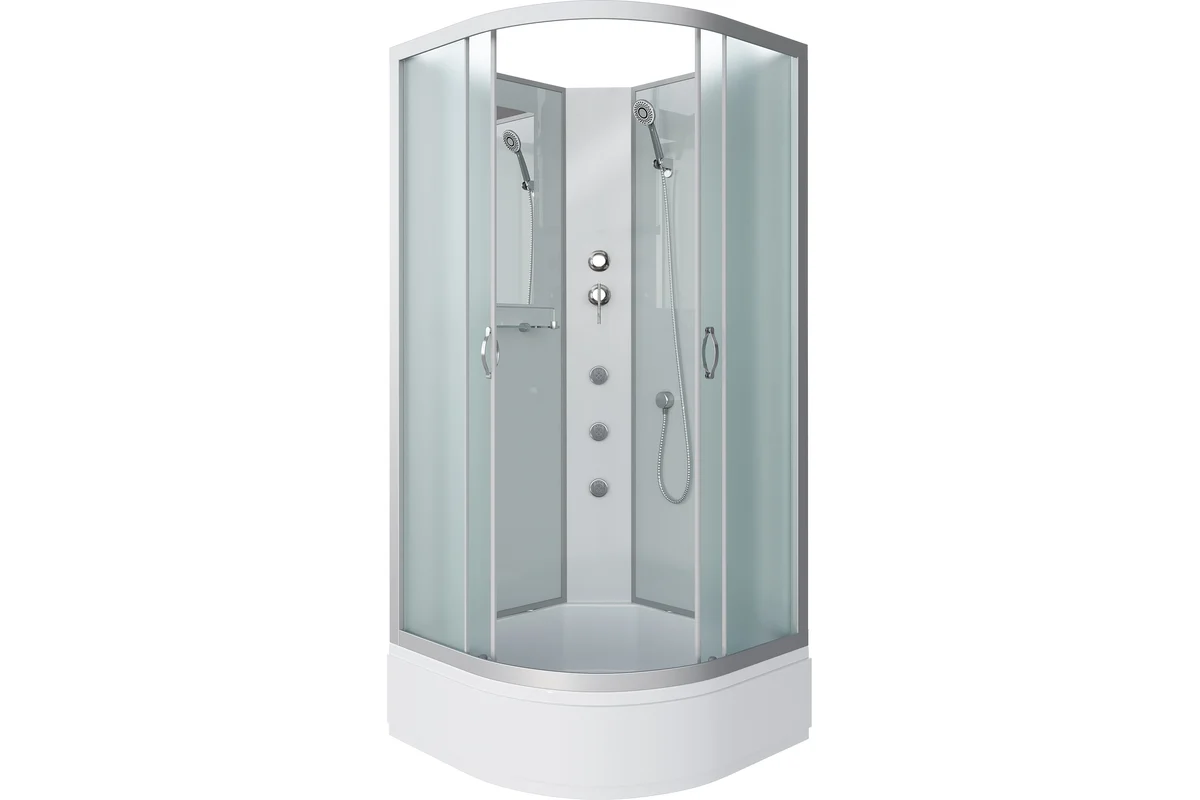Душевая кабина Niagara NG-3302-14BKG 100х100х200см
