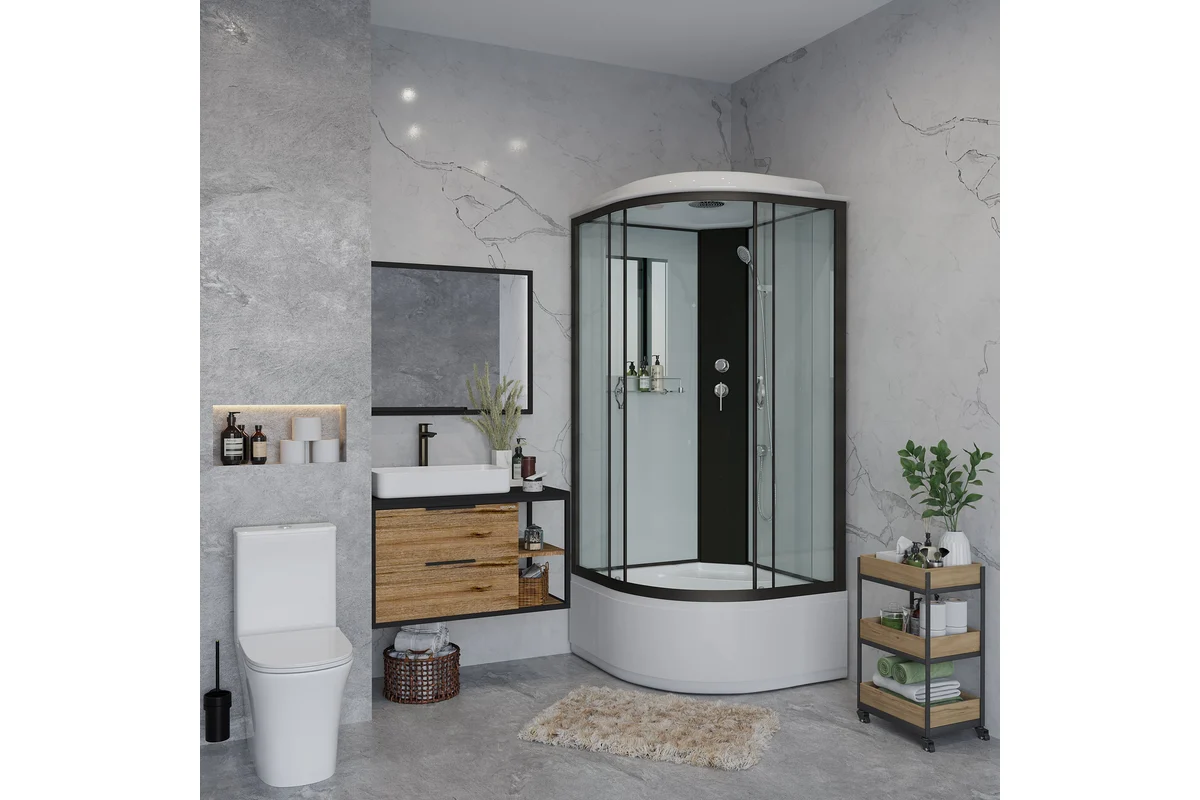 Душевая кабина Niagara NG-6709-14 100х100х215см купить,NaN