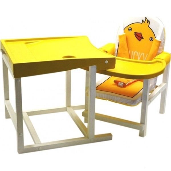 Стульчик для кормления Barty Babys Ducky желтый купить,NaN