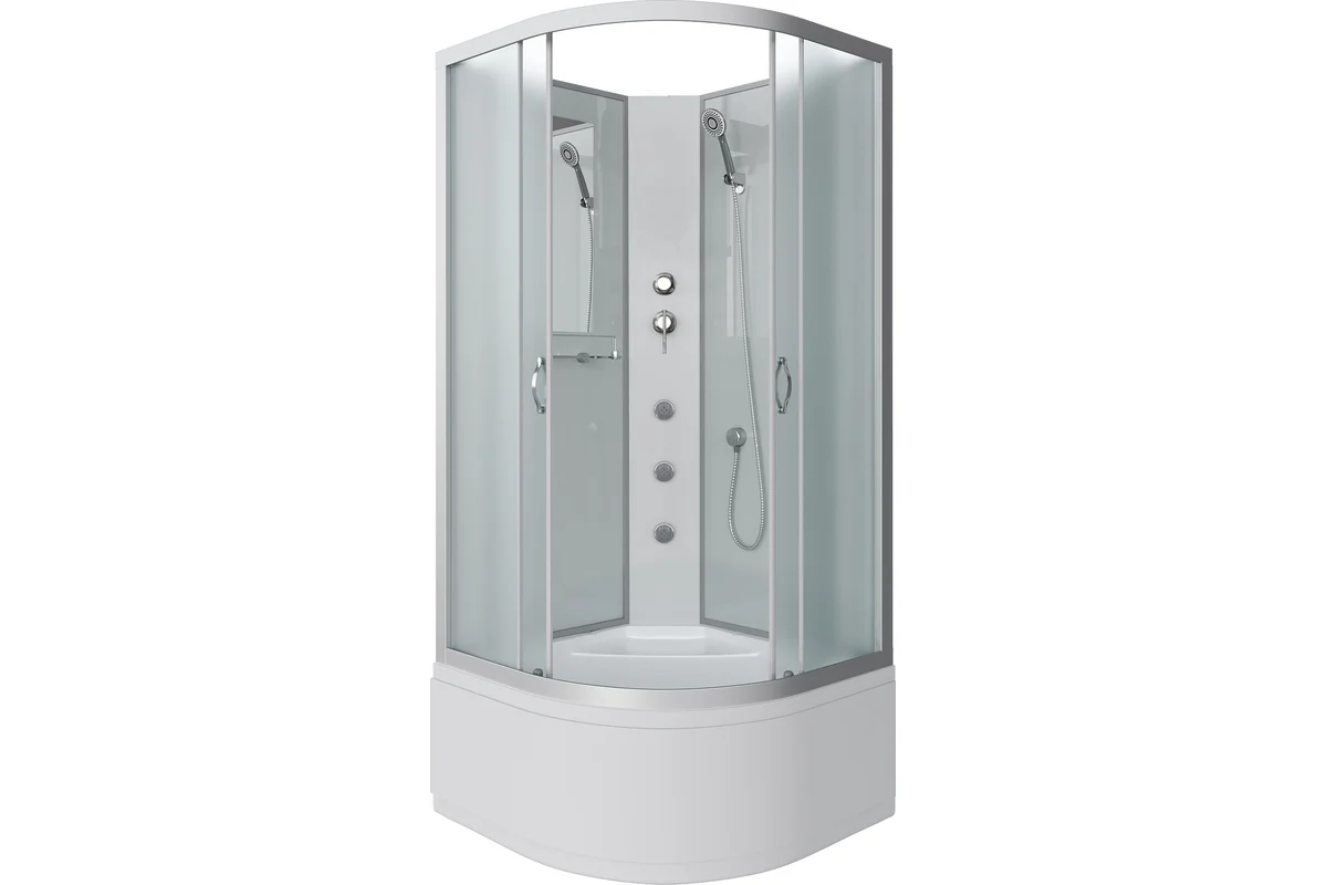 Душ.кабина Niagara NG-2308-14BKG 90х90х200см