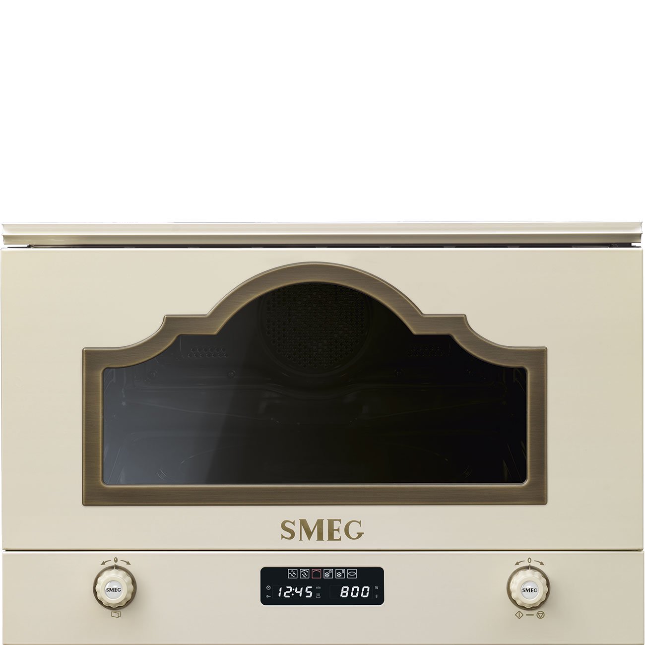 Встраиваемая микроволновая печь Smeg MP722PO бежевая