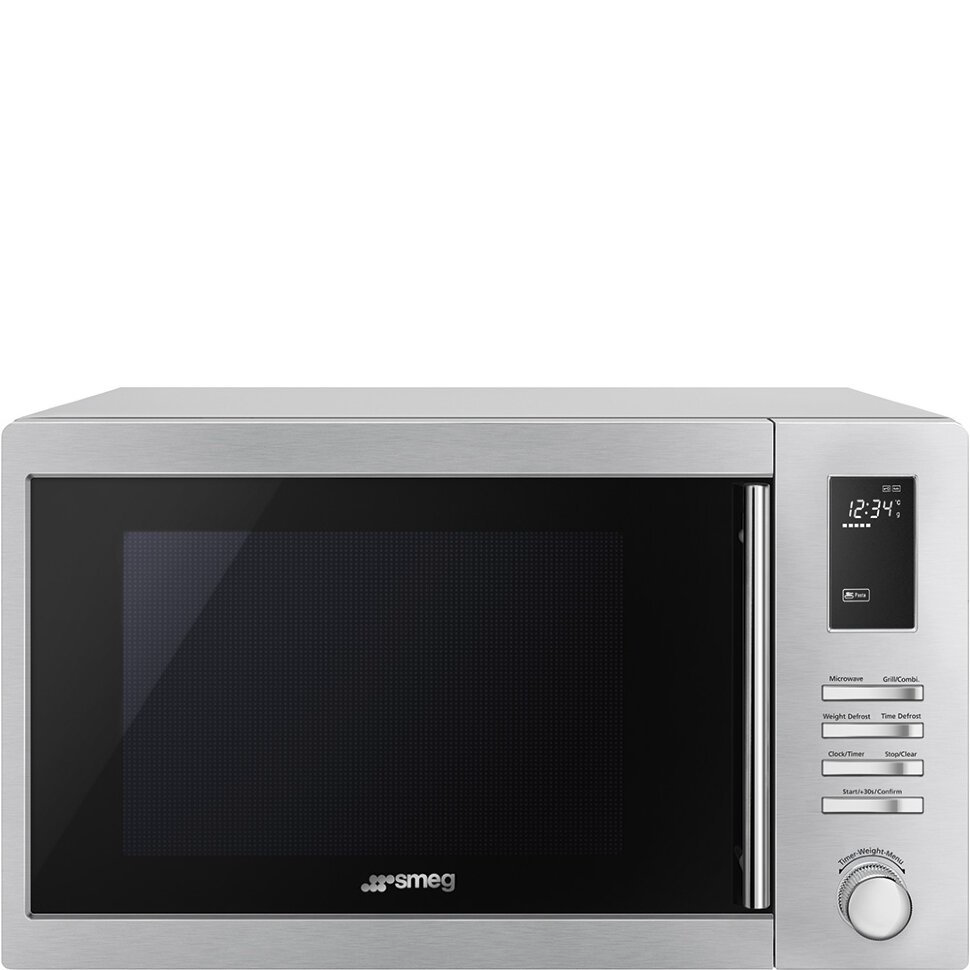 Микроволновая печь Smeg MOE25X серебристая купить,NaN