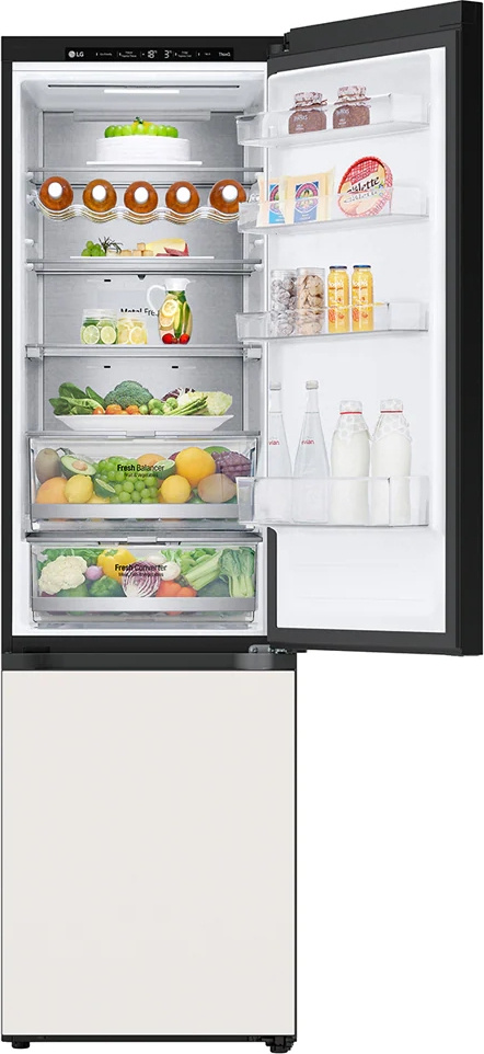 Холодильник LG GC-B509QG9M бежевый купить,NaN