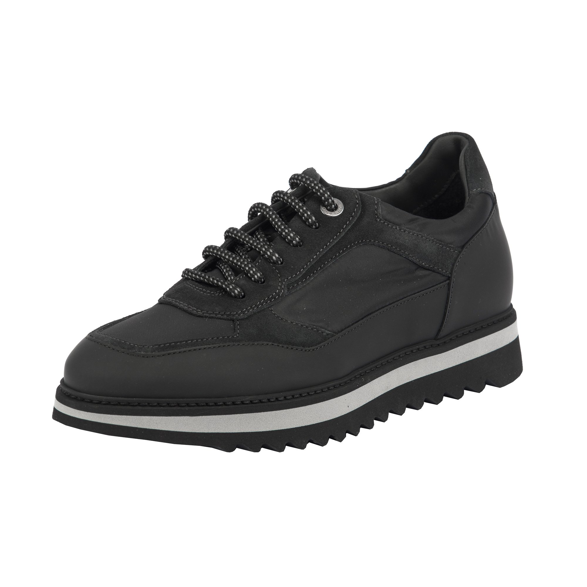 Кроссовки Lucaguerrini Gummy Nero Bomber 11593L leon antracite 43