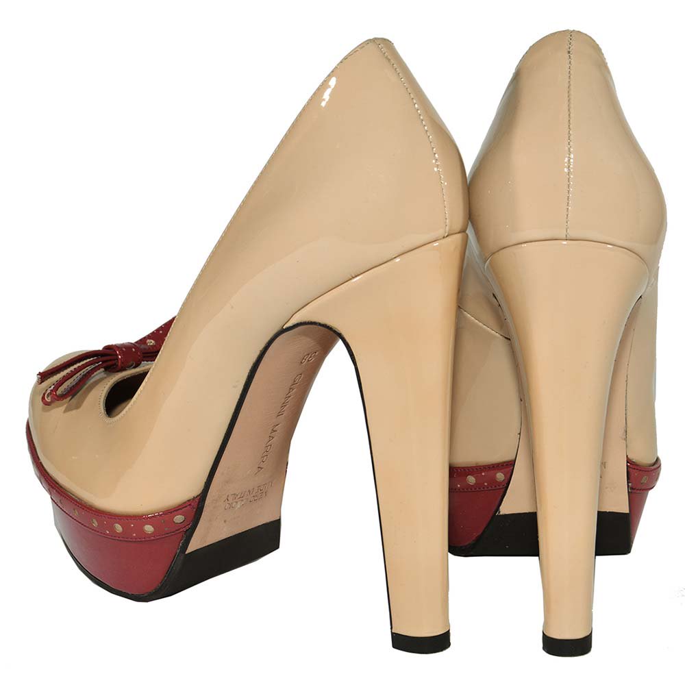 Туфли Gianni Marra 319.074S beige-red 40 купить,0