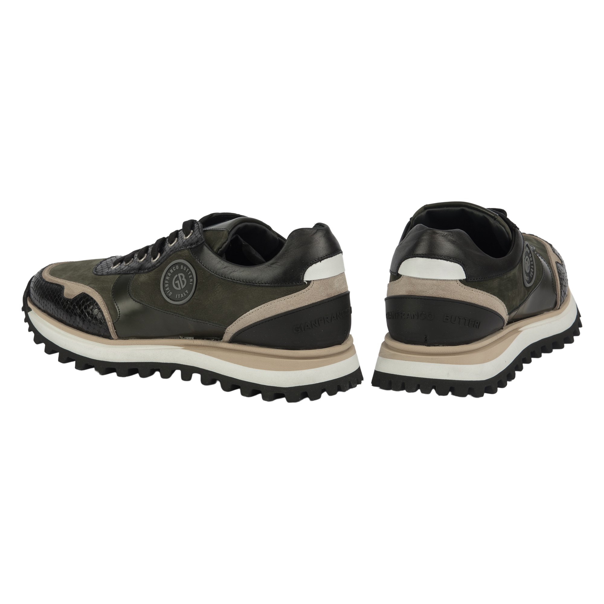 Кроссовки Gianfranco Butteri 61456 green 40 купить,NaN