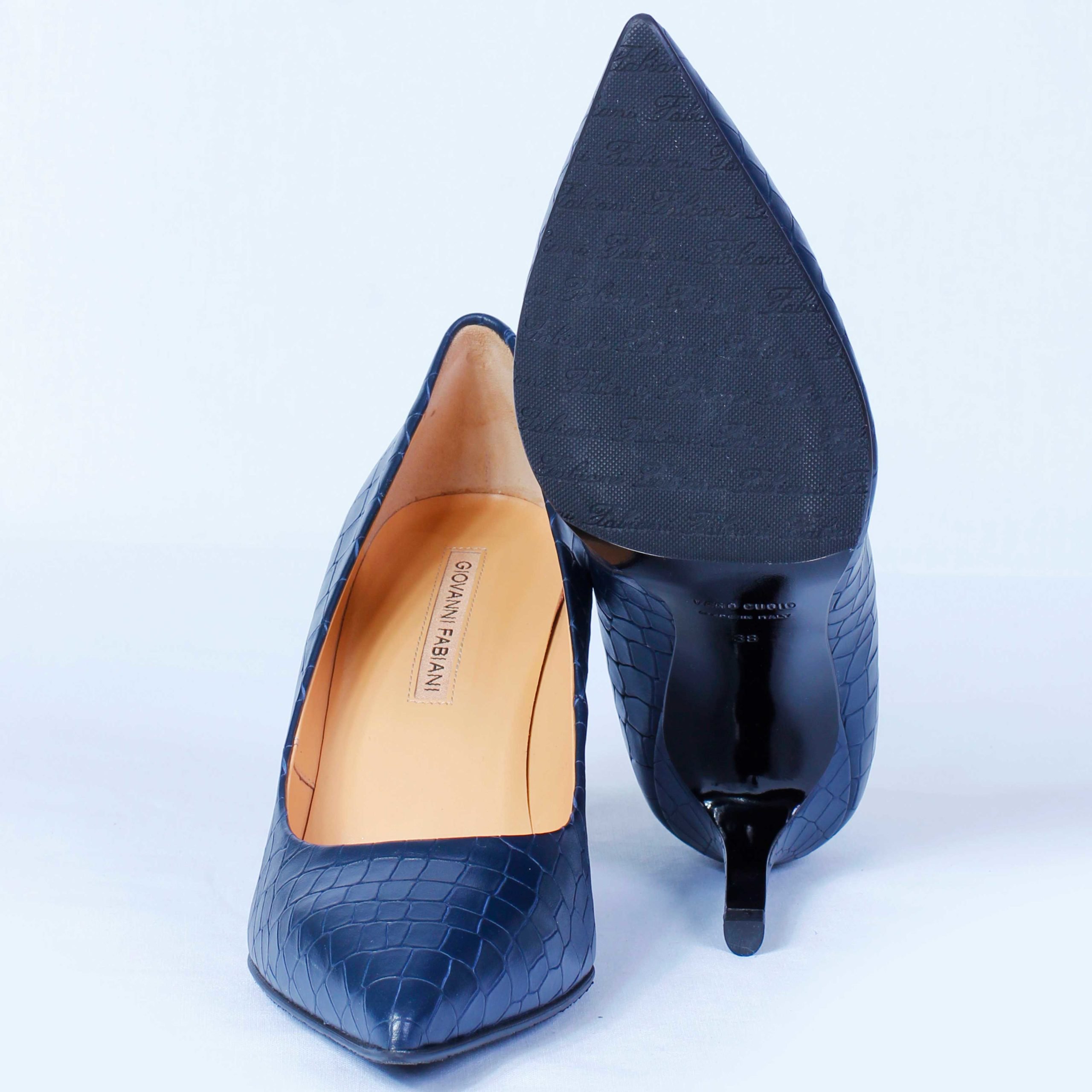 Туфли Giovanni Fabiani G3419 blue 35.5 купить,0