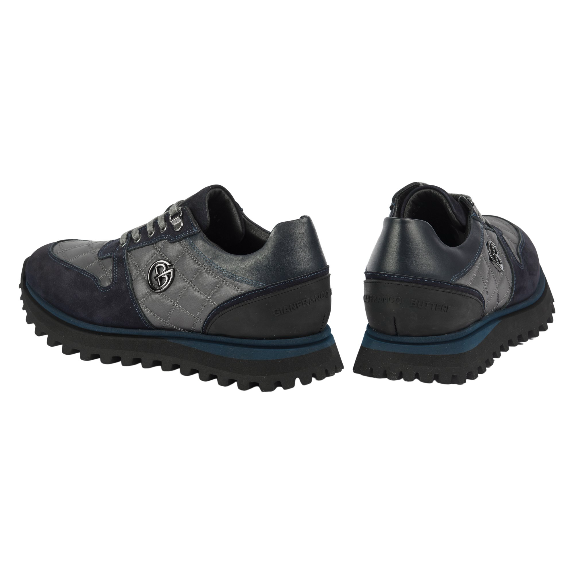 Кроссовки Gianfranco Butteri 61452 blue-grey 42.5 купить,NaN