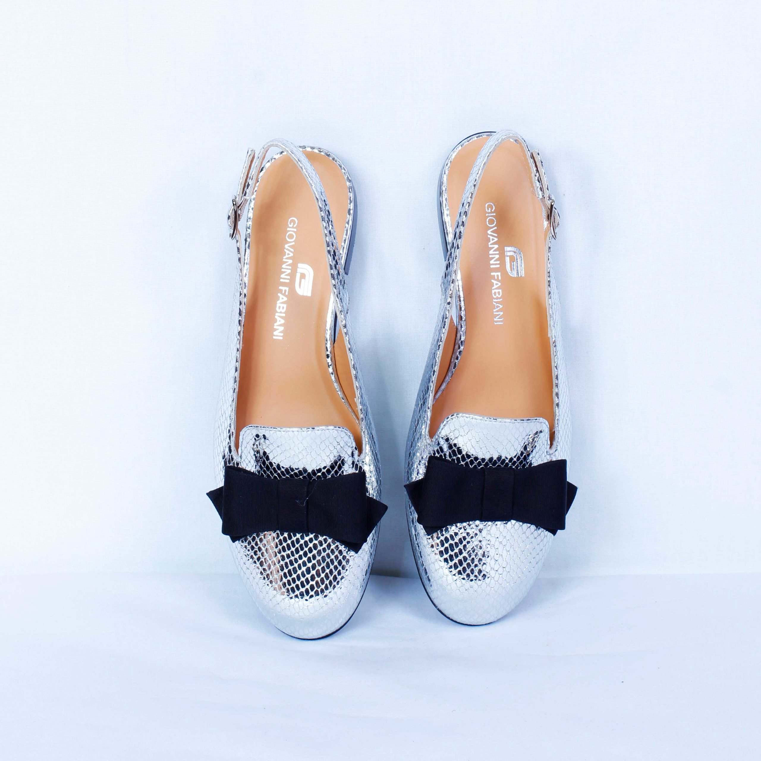 Мюли Giovani Fabiani Scarpa G654 silver 36.5  купить,69000