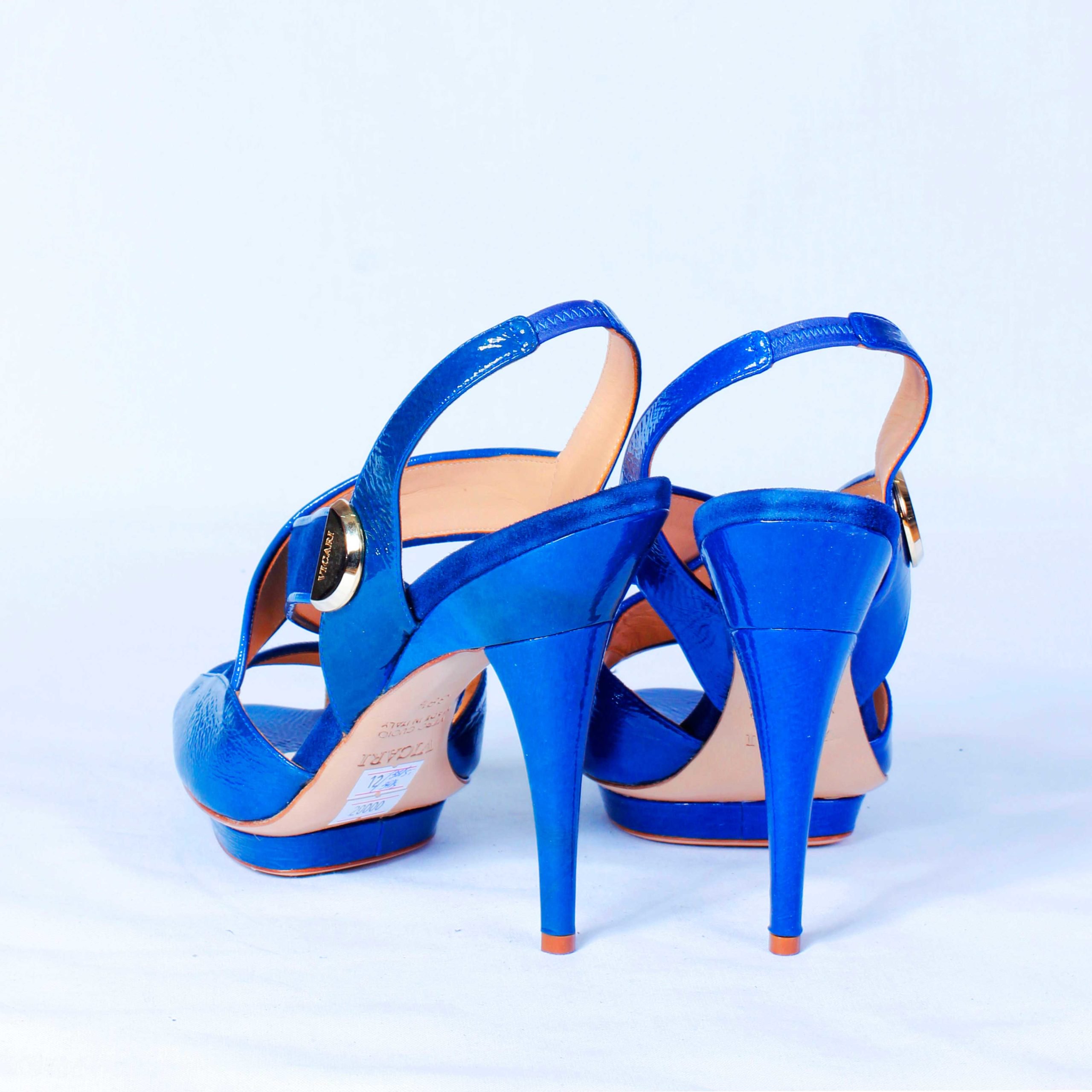 Босоножки Sandro Vicari 7888 6 110 blue 38.5 купить,0