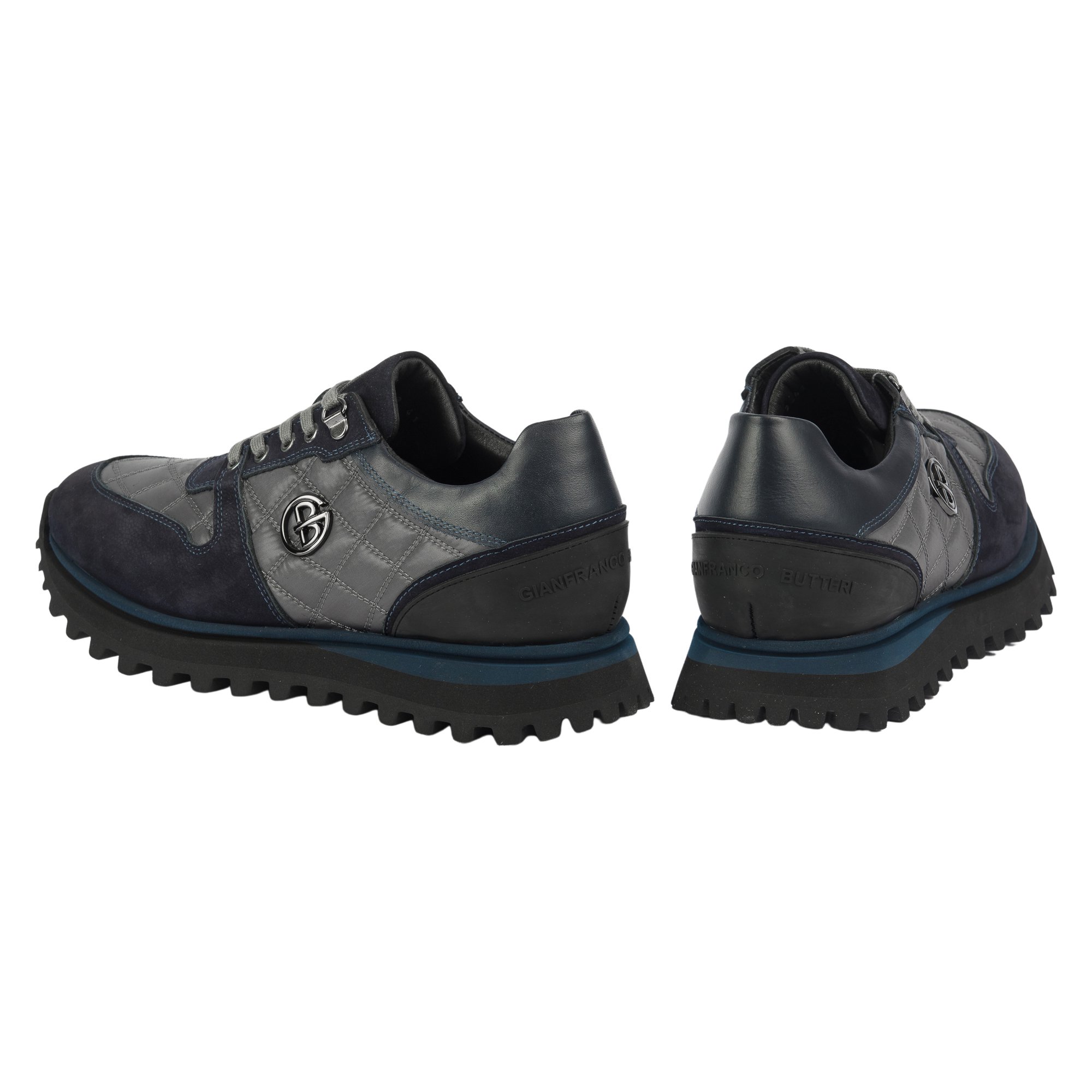 Кроссовки Gianfranco Butteri 61452 blue-grey 42 купить,NaN
