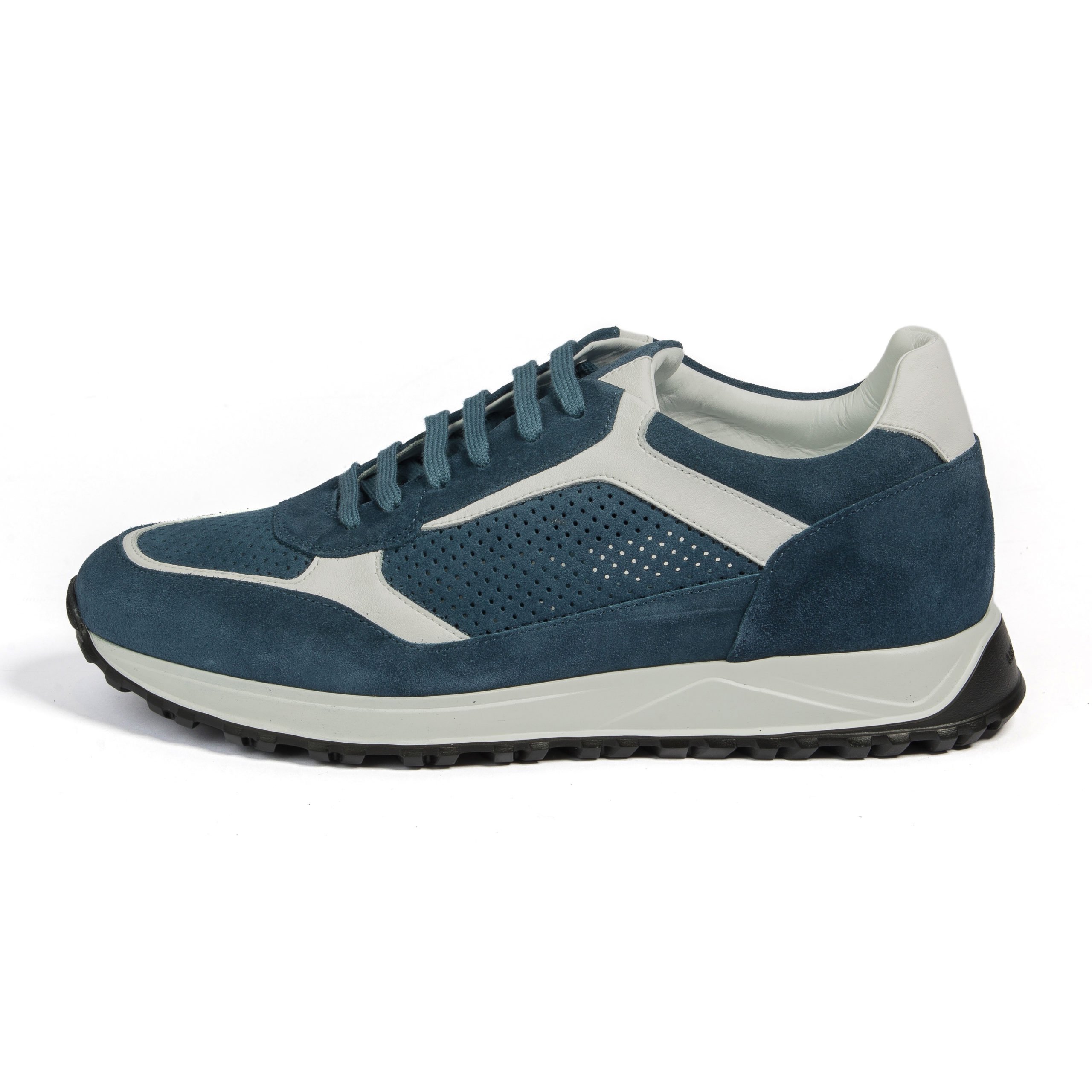 Кроссовки Lucaguerrini Leon Bardo Bianco 11859 indigo 39.5 купить,NaN
