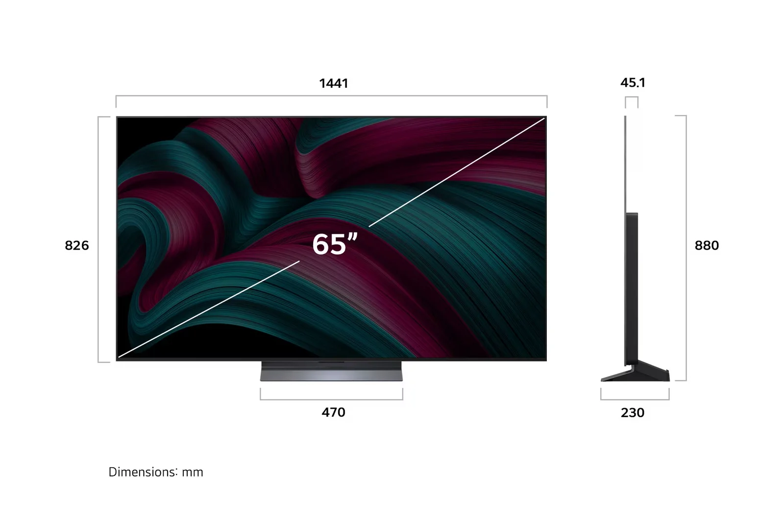 Телевизор 65" LG OLED65C5RLA OLED 4K UHD Black + Саундбар LG SC9S Black купить,0