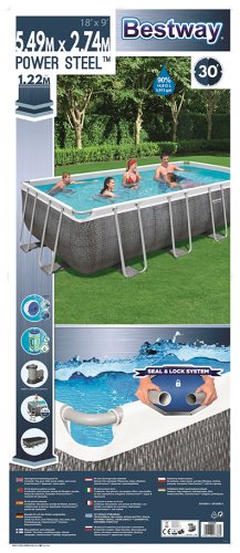 Бассейн каркасный Bestway 56998, 549x274x122 см - ForteMarket Бассейн каркасный Bestway 56998, 549x274x122 см купить,0