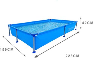 Бассейн каркасный Avenli 17804, 228x159x42 см - ForteMarket Бассейн каркасный Avenli 17804, 228x159x42 см купить,0