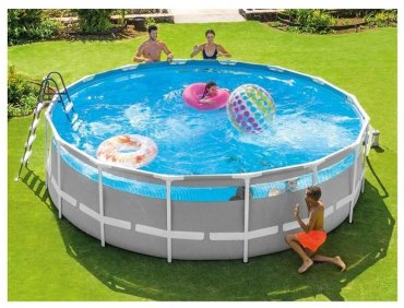 Бассейн каркасный Intex 26730 NP, 488x488x122 см купить,0