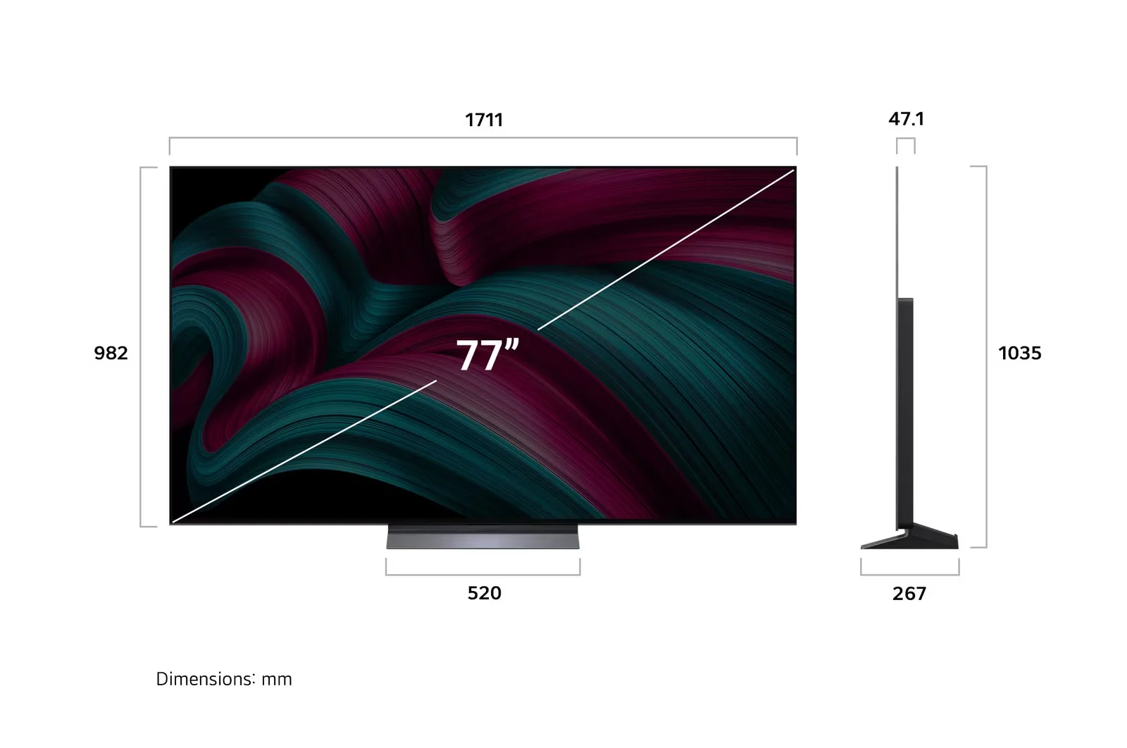 Телевизор 83" OLED83C5RLA OLED 4K UHD Black + Саундбар LG SC9S Black купить,0