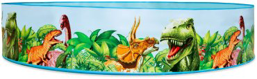 Бассейн жесткий Bestway Dinosaurous Fill 'N Fun 55001, 244x46 см