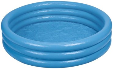 Бассейн надувной Intex Crystal Blue 58446 NP, 168x168x38 см купить,NaN