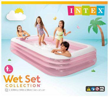 Бассейн надувной Intex 58487 NP, 305x183x56 см купить,NaN