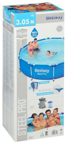 Бассейн каркасный Bestway 56679, 305x305x76 см - ForteMarket Бассейн каркасный Bestway 56679, 305x305x76 см купить,0