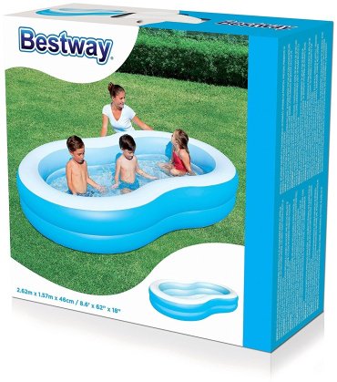Бассейн надувной Bestway The Big Lagoon 54117 544л - ForteMarket Бассейн надувной Bestway The Big Lagoon 54117 544л купить,0