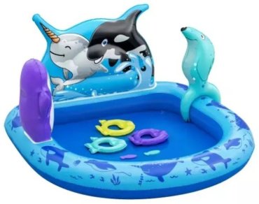 Бассейн надувной Bestway Polar Pals 53156, 134x131x20 см - ForteMarket Бассейн надувной Bestway Polar Pals 53156, 134x131x20 см купить,0