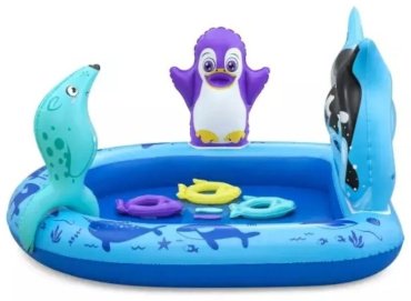 Бассейн надувной Bestway Polar Pals 53156, 134x131x20 см - ForteMarket Бассейн надувной Bestway Polar Pals 53156, 134x131x20 см купить,0