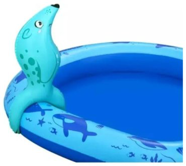 Бассейн надувной Bestway Polar Pals 53156, 134x131x20 см купить,NaN