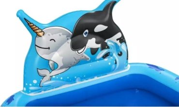 Бассейн надувной Bestway Polar Pals 53156, 134x131x20 см - ForteMarket Бассейн надувной Bestway Polar Pals 53156, 134x131x20 см купить,0