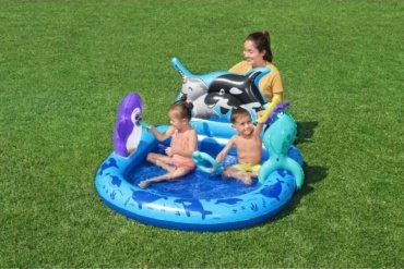 Бассейн надувной Bestway Polar Pals 53156, 134x131x20 см - ForteMarket Бассейн надувной Bestway Polar Pals 53156, 134x131x20 см купить,0