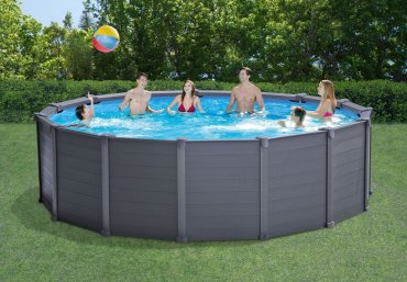 Бассейн каркасный Intex 26384, 478x478x124 см