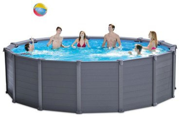Бассейн каркасный Intex 26384 NP, 478x478x124 см купить,NaN
