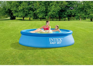 Бассейн надувной Intex Easy Set 28108 NP, 244x244x61 см купить,NaN