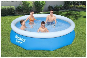 Бассейн надувной Bestway 57266 305x305x76 см - ForteMarket Бассейн надувной Bestway 57266 305x305x76 см купить,0