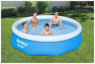 Бассейн надувной Bestway 57266 305x305x76 см купить,38000