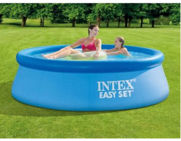 Бассейн надувной Intex LG10166, 244x244x76 см купить,NaN