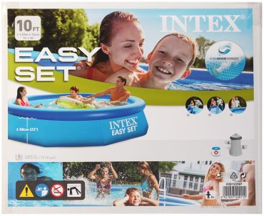 Бассейн надувной Intex Easy Set 28122 NP 695718, 305x305x76 см - ForteMarket Бассейн надувной Intex Easy Set 28122 NP 695718, 305x305x76 см купить,0