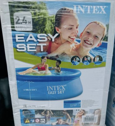 Бассейн надувной Intex Easy Set, 244x244x76 см купить,NaN
