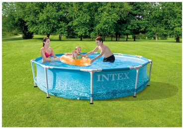 Бассейн каркасный Intex 28208 NP, 305x305x76 см купить,0
