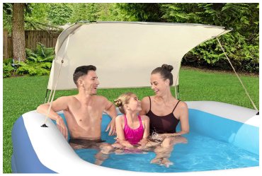 Бассейн надувной Bestway 54449, 254x178x140 см купить,NaN