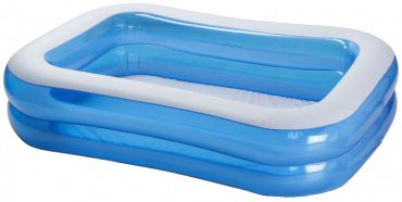 Бассейн надувной Bestway Blue Rectangular Family 54005 450л купить,NaN