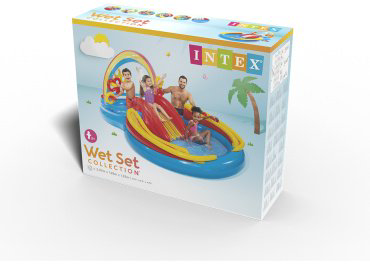 Бассейн надувной Intex 57453 NP, 297x193x20 см купить,NaN