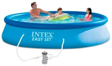 Бассейн надувной Intex Easy Set 28142, 396x396x84 см купить,NaN