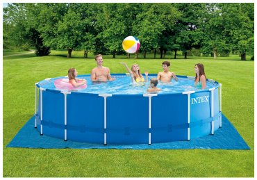 Бассейн каркасный Intex 28242 NP, 457x457x122 см - ForteMarket Бассейн каркасный Intex 28242 NP, 457x457x122 см купить,0