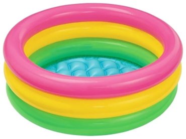 Бассейн надувной Intex Sunset Glow Baby 57107, 61x61x22 см