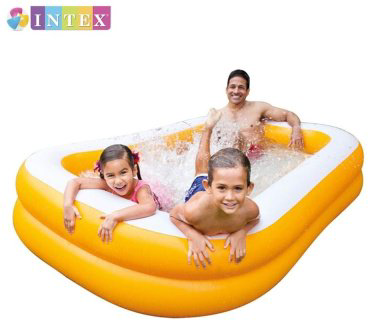 Бассейн надувной Intex Мандарин 57181 NP, 229x147x46 см купить,NaN
